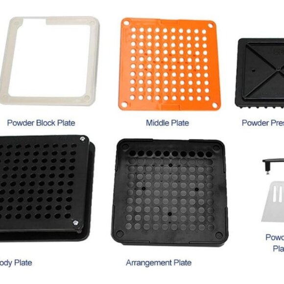 100 Holes Capsule Filling Machine Manual Capsule Filling Device for DIY Capsules - Picture 6 of 6